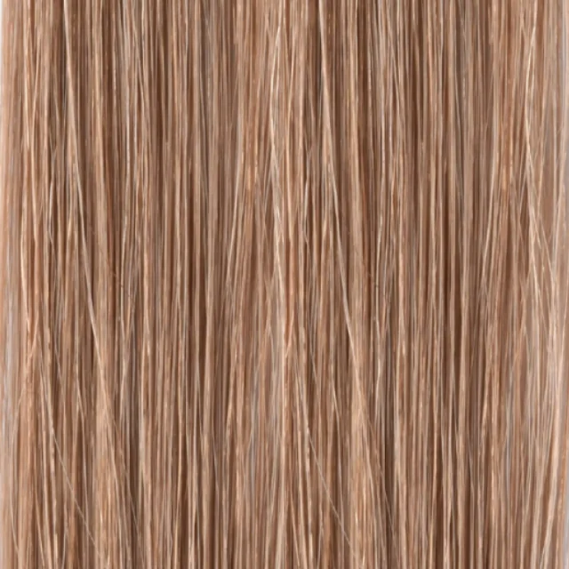 Brown Blonde #17 Gorgeous Hand-tied Weft Full Cuticle Human Hair Extensions Double Drawn-4 Wefts