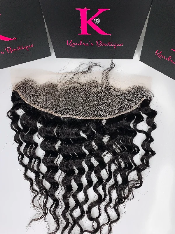 13x4 Deep Wave Lace Frontal (HD Lace)