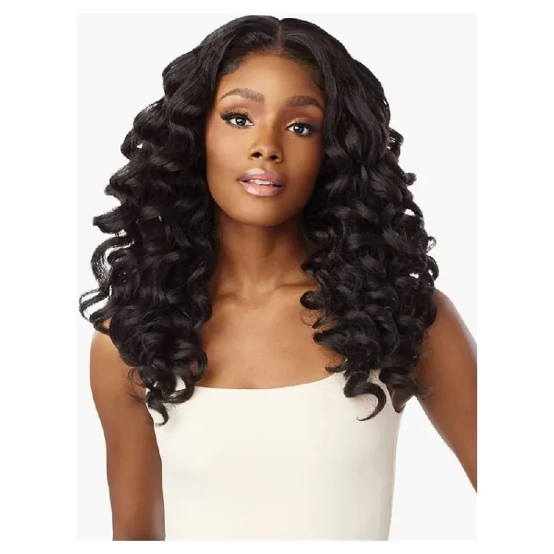 Sensationnel Curls Kinks & Co Kinky Edges Y Part HD Lace Wig - Kinky Wand Curl 20""